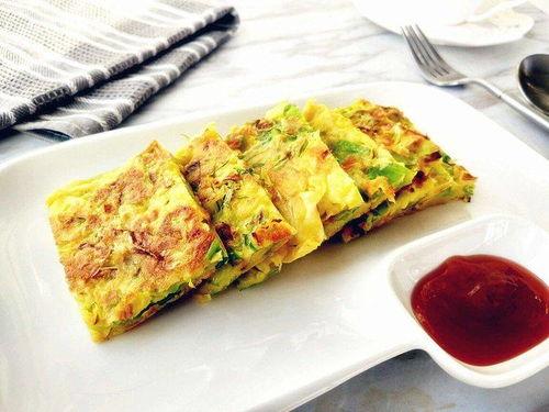 狗狗吃方瓜鸡蛋饼,方瓜鸡蛋饼的诱惑之旅